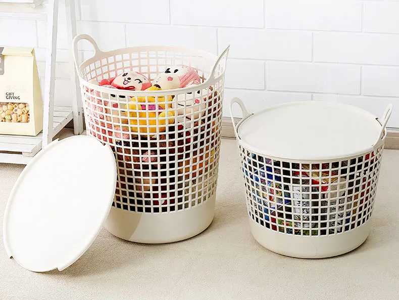 Wholesale Household Flexible Plastic Laundry Basket With Handles Buy