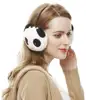 Women Fancy Stylish Fluffy Panda Plush Ear Muffs