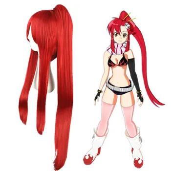 hot sell 100cm long gurren lagann yoko red women anime ponytail cosplay wigs view women cosplay wig animewig product details from yiwu zongyuan imp exp co ltd on alibaba com yiwu zongyuan imp exp co ltd alibaba com