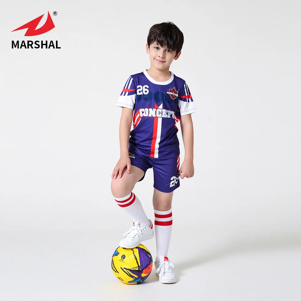 Handsome Kids Breathable Football Training Uniform Football Clothes