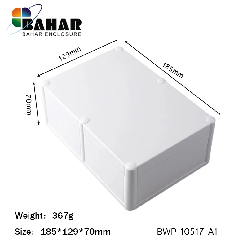 185x129x70 mm BWP 10518-A1 ABS plastic electrical waterproof enclosure box