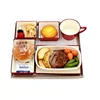 Inflight Catering Tableware Aviation Plastic Plate Bowl Cup Set Airline Tableware