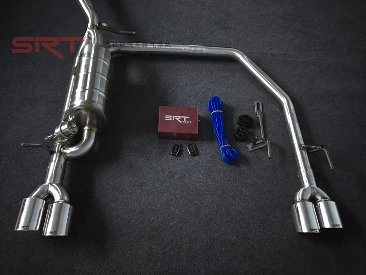 For Audi A1 Exhaust System 304 Stainless Teel Srt Exhaust 1.4t For A1