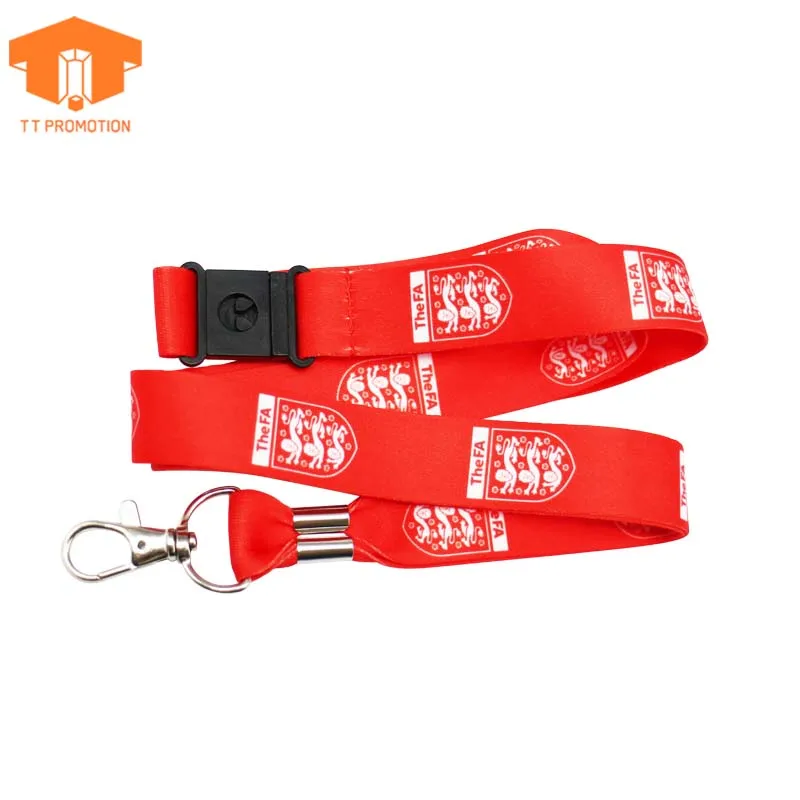 Fancy Double Hook Safety Double Clip Custom Printed Lanyard - Buy ...