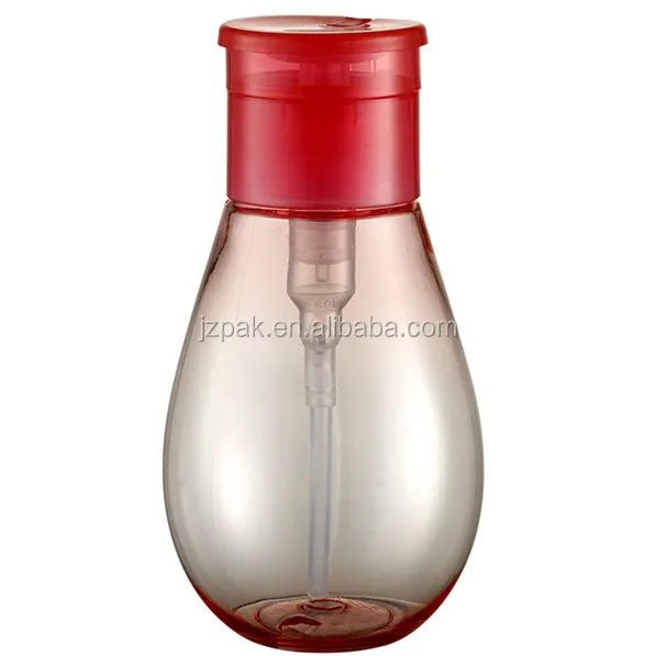 Plastic pe bottle customized pp bottle 60-240ml pet empty bottles with pump