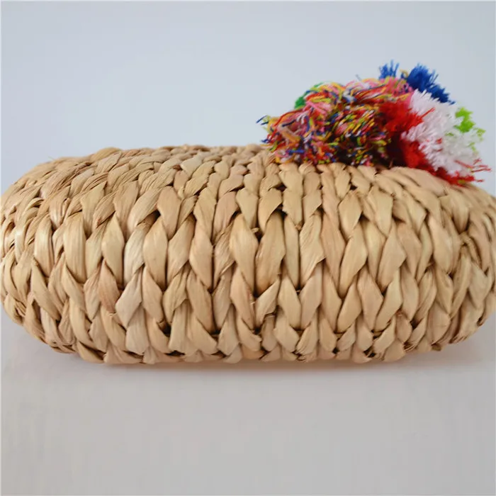 Fashion Women Summer Straw Bag Big Decorations Rattan Beach Tote Handbag Hand-woven Bags For Lady.jpg