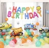 wholesale toy car printed birthday party celebration balloon set foil balloons