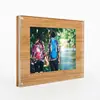 4x6 Acrylic Wood Block Picture Frame Customized Made Photo Frame With Wooden Block Parcel
