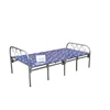 Factory Direct Cheap Portable Metal Iron Steel Wrought Folding Fabric Army Daybed Frame Outdoor Camping Army Bed For Sale
