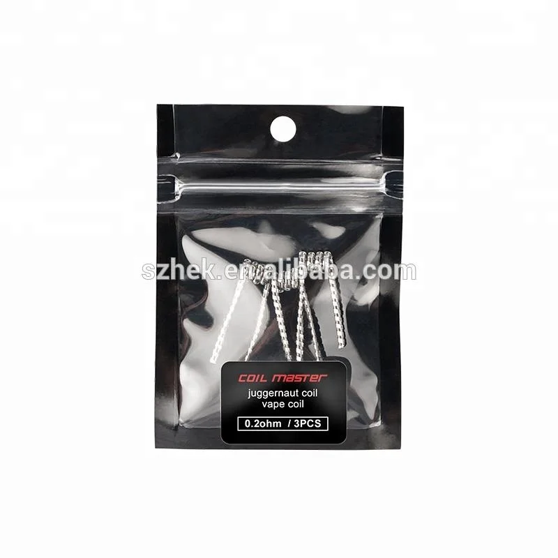 
100% Original Coil Master Staple Staggered Fused Clapton /Juggernaut Premium Premade Vape Coil--All Wire and Coils Available OEM 