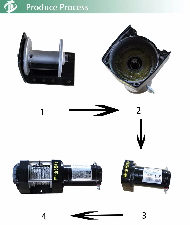 Badland Winches 2000 Lb Manual Chain