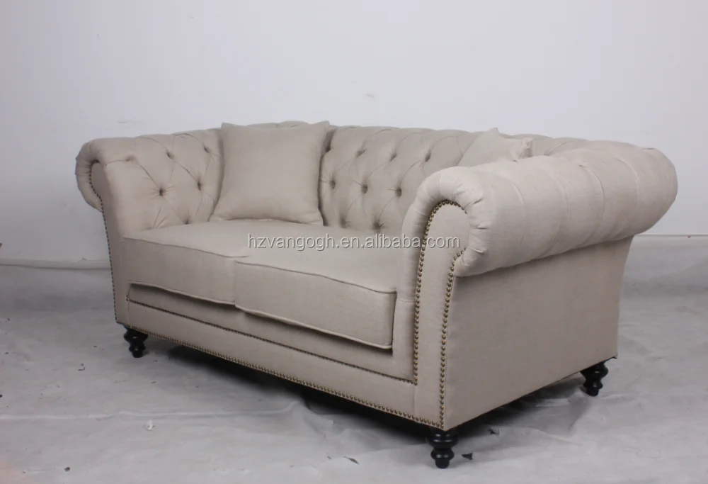 Hot Sale White Tufted Sofa Wedding Furniture Sofa Set French Style