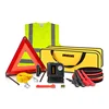 Auto Car Use Safety Vest Warning Triangle Roadside Tools Car Breakdown Emergency Kit