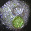 Irregularity Fractal glitter and hexagon glitter mixed formation super shiny make up nail art artware DIY art