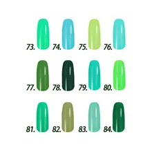 Free shipping Royal Emerald Series 12 pcs Inail Gel Nail Polish 15ml 12 colors for choice