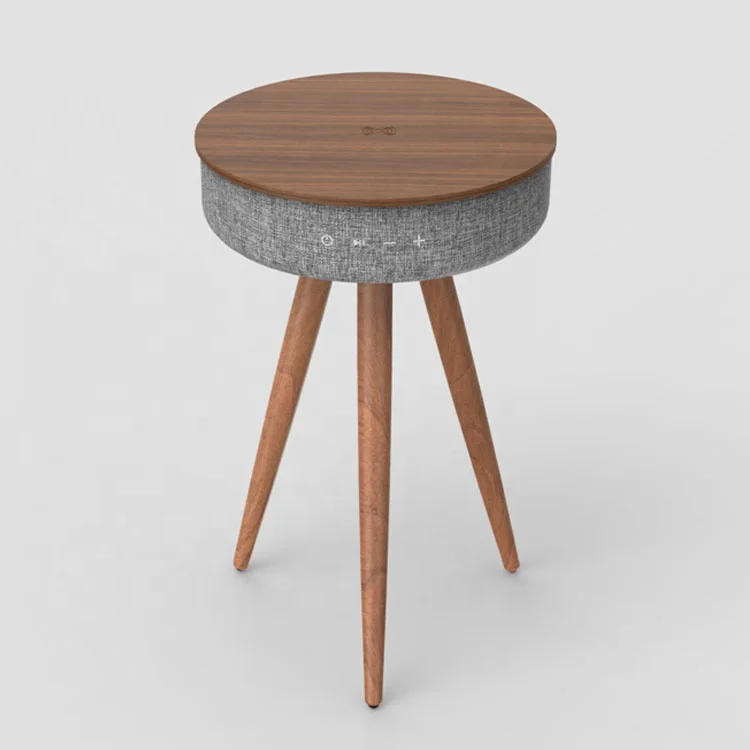 Popular Table speaker 2.0 bluetooth desktop speaker multifunction desktop speaker With Wireless Charger For Mobile Phone - ANKUX.COM