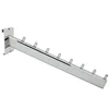 Metal 7 pins display waterfall gridwall garment straight arm hook