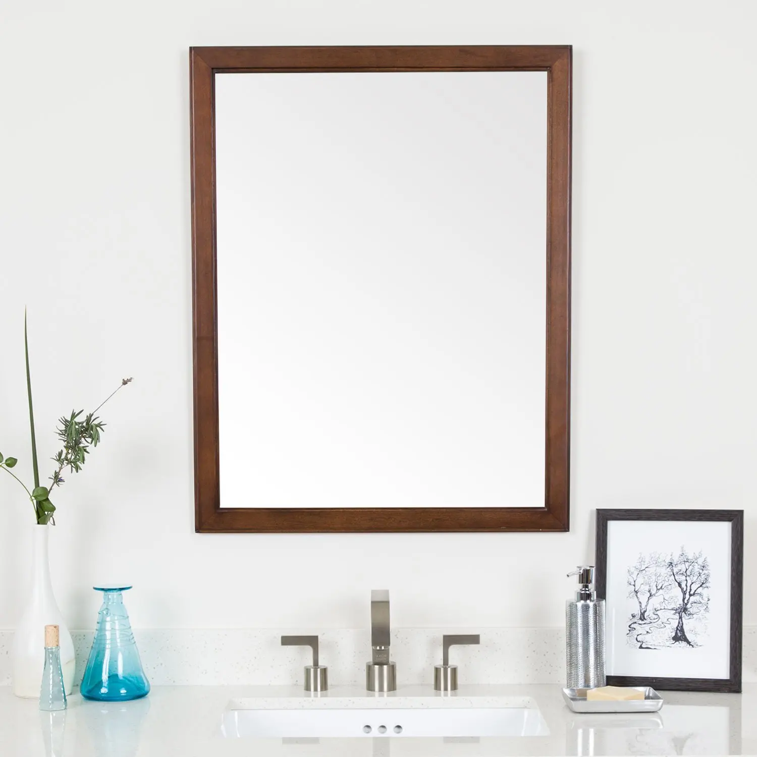 Cheap Bathroom Wooden Framed Mirror, find Bathroom Wooden Framed Mirror deals on line at