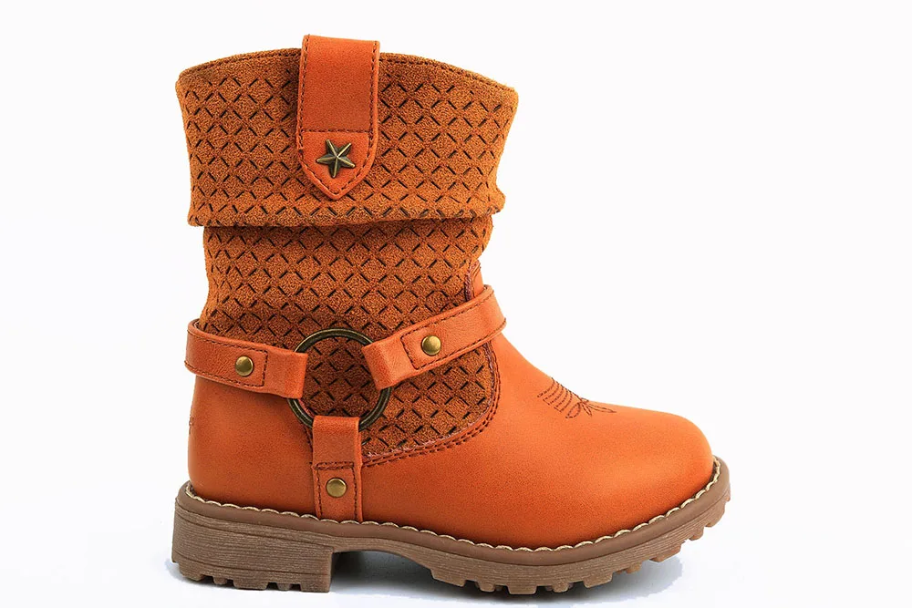 kids leather boots