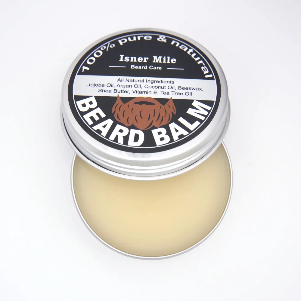 Isner Mile Beard Care Set Including Beard Oil And Balm Moustache Growth