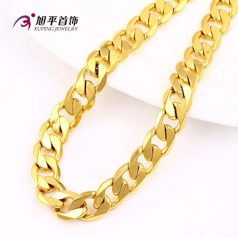 Joyeria Xuping China Gold 24k Classic Style Fine Jewelry Necklace For