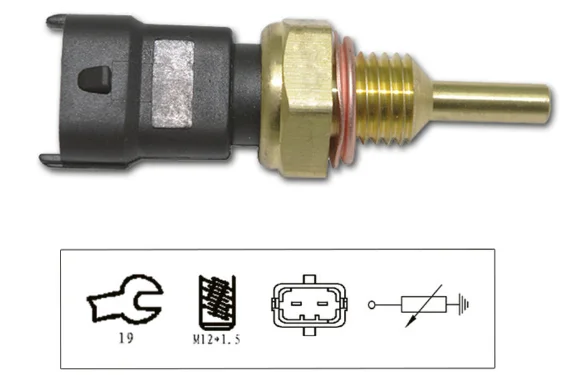 Coolant Water Temperature Sensor For Opels Vauxhalsl Saabs Fiats ...