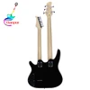 Danpur quilted maple electric guitar 5 string double neck bass