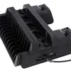 Console Holder Cooling Fan Stand for PS3 PS4 Playstation 4 Slim PS4 Pro & PS Move Game Controller Charger