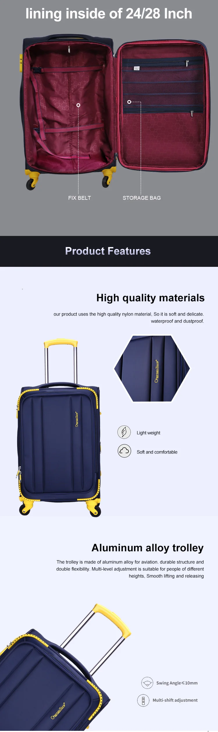 best soft luggage 2019