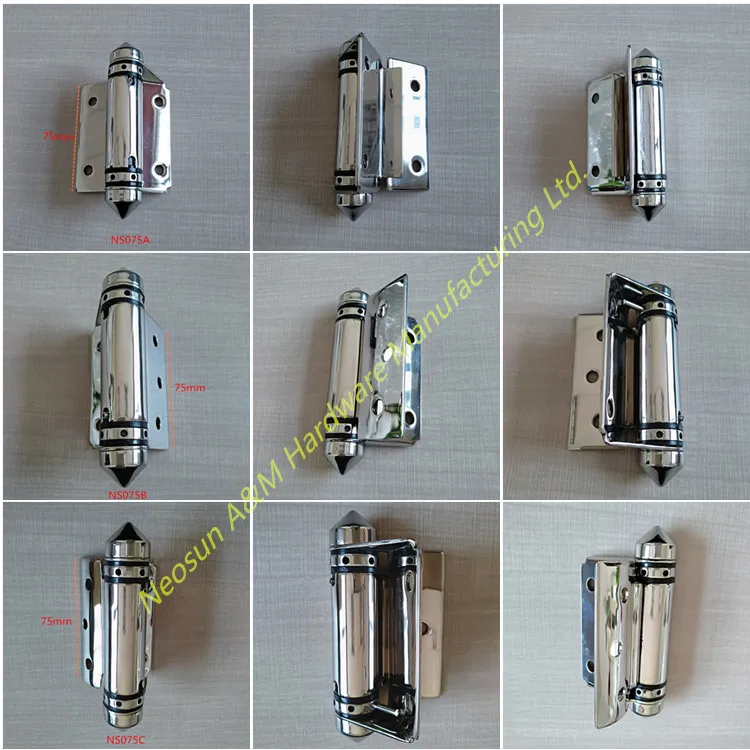 Stainless steel self soft closing glass door hinges for pool fence.jpg