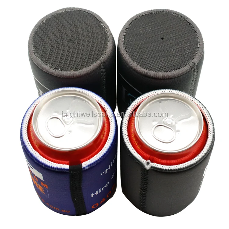 Promotional Custom Printed Soft Beer Can Sleeve Stubby Coolers 