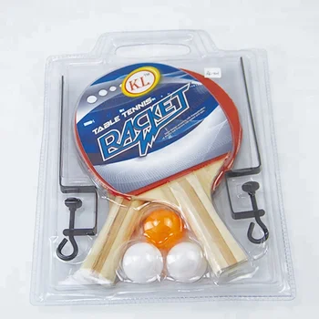 Best Selling Table Tennis Rackets Pingpong Paddle Set With 3 Balls