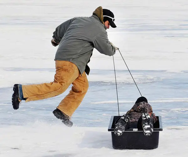 Ice Fishing Sled