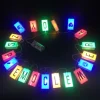 2019 hot sale gift DIY battery powered cinematic decoration led strip light box string with letters symbols for festival usage