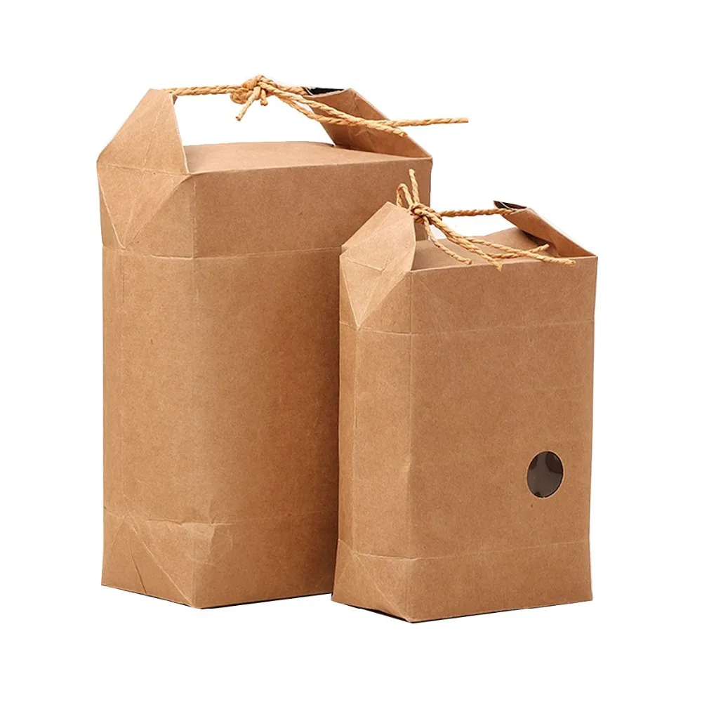 Download Online Shop China Kraft Paper Grocery Bags Food Grade For ...