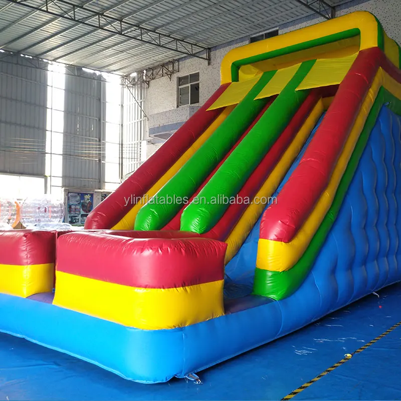 Dubai Hot Inflatable Slip N Slide Large Bouncy Castle Water Slide