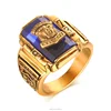 Top Quality Women Gold Jewelry Ruby Gemstone Diamond Engagement Ring