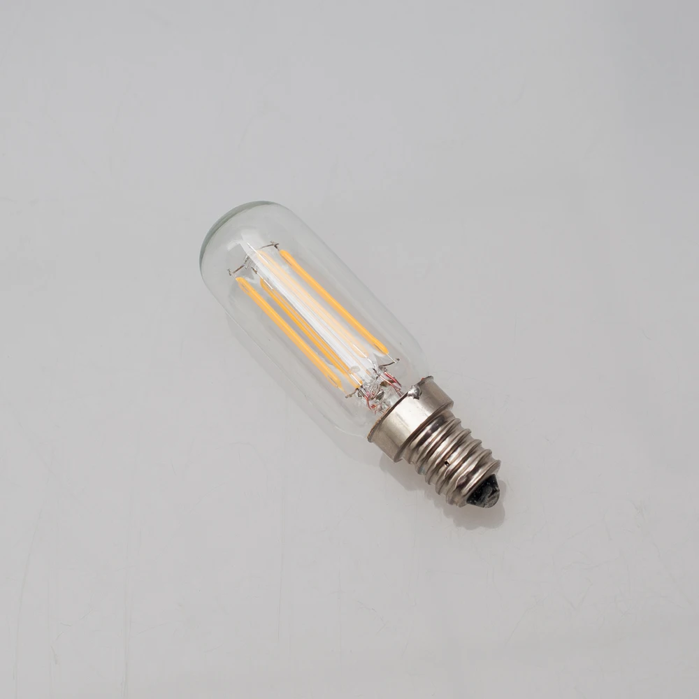 cooker hood led lamp tubular led filament bulb 4W T25 T8 E14 E12 Base replace 40W Incandescent Replacement
