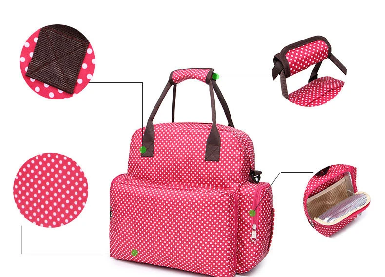 Tote Diaper Bag Extra Large Unfolding Mommy Baby Nursing Bag Mummy Diaper Backpack With Changing Pad