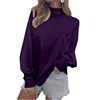 /product-detail/loose-high-collar-lantern-sleeve-ladies-chiffon-shirt-top-elegant-black-white-wine-red-purple-green-blue-fashion-blouse-60815384395.html