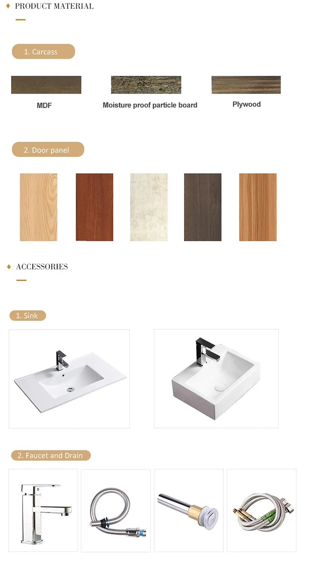 Waterproof Bathroom Wood Bathroom Modern Bathroom