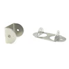 Precision Metal Fabrication Nickel Coated Steel Tube Mounting Brackets