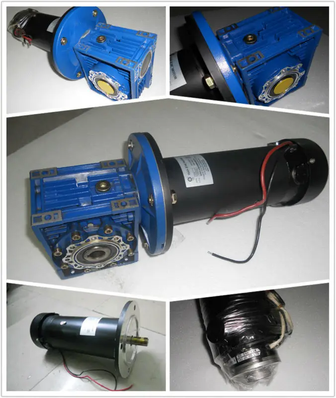 Worm reducer dc right angle gear motor,dc motor