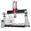 large 5 axis cnc router cnc milling machine for 5D foam 5d models WOODEN mould milling for foundry industry