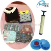 vacuum storage compressed bag with pump for clothes and quilts comforterable