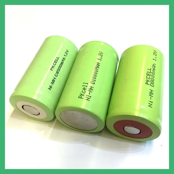 Nimh Rechargeable Battery Size D 1.2v 8000mah High Capacity Battery