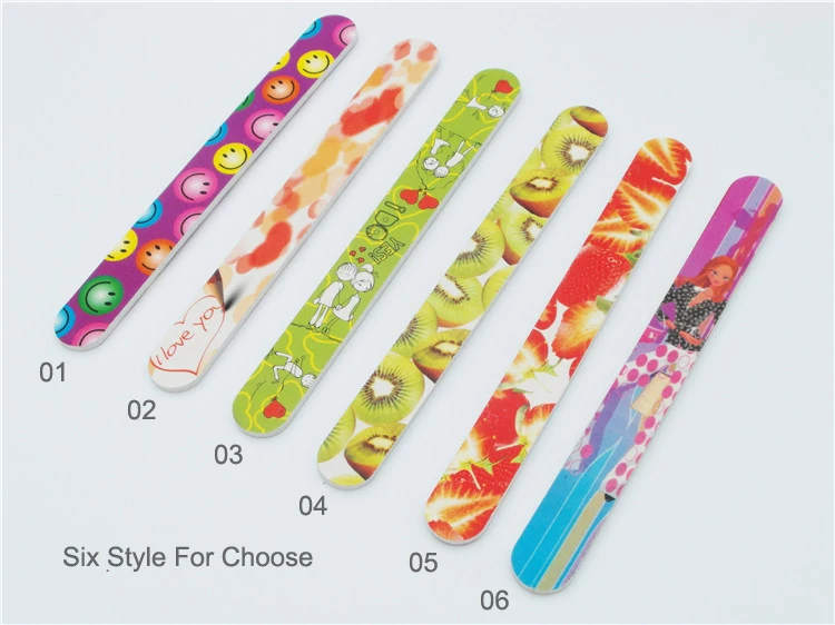 Professional Custom Printed Emery Board Nail File Wholesale Buy Nail