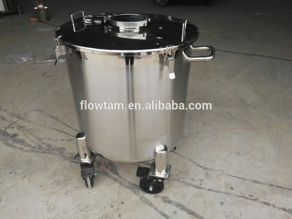 200 Liter Mobile Stainless Steel Tank With Wheels Buy Stainless Steel