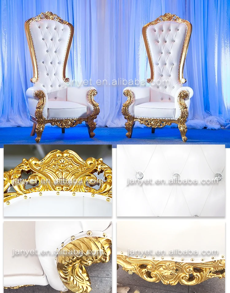 european style baroque throne chairs