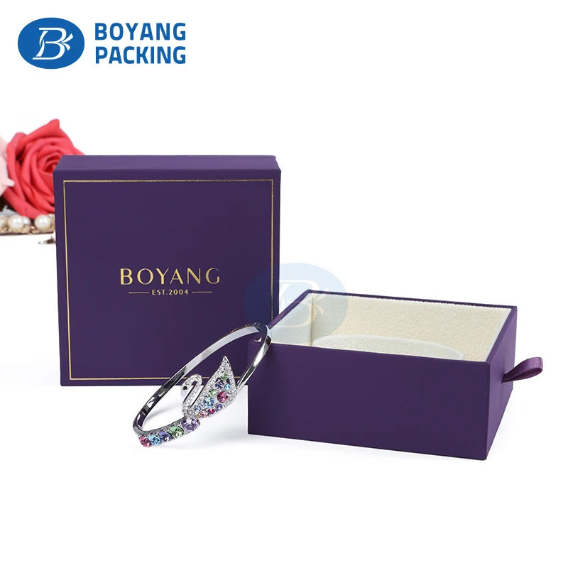 Modern Style Large Pull Out Cardboard Pearl Jewe Display Foam Padding